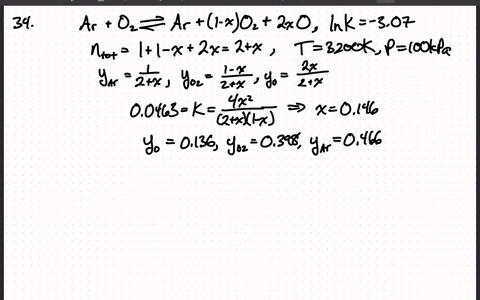one-kilomole-ar-and-one-kilomole-mathrmo_2-are-heated-at-a-constant-pressure-of-100-mathrmkpa-to-320