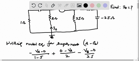 use-the-supernode-technique-to-find-mathbfi_o-in-the-circuit-in-fig-p-865