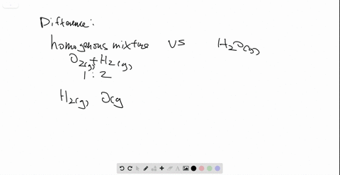 is-there-a-difference-between-a-homogeneous-mixture-of-hydrogen-and-oxygen-in-a-2-1-mole-ratio-and-2