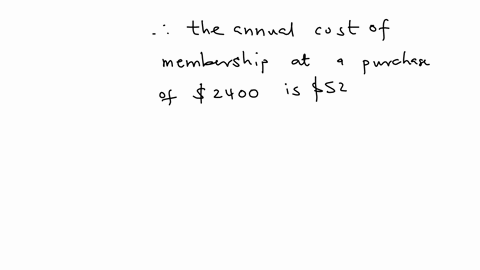 solve-each-problem-warehouse-club-membership-if-the-annual-fee-for-a-warehouse-club-membership-is-10