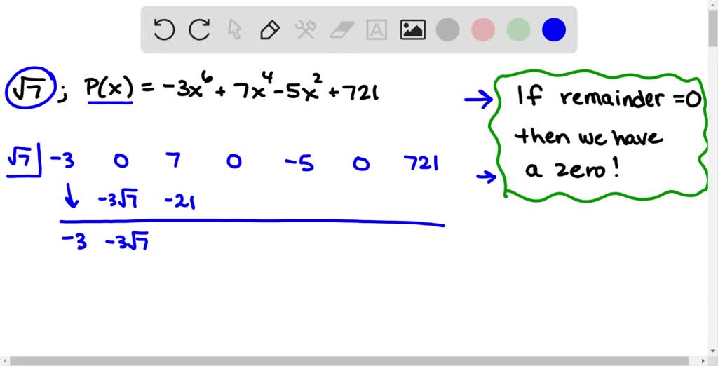 solved-use-synthetic-substitution-to-determine-whether-the-given-number