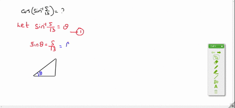 find-the-exact-value-of-the-expression-hint-sketch-a-right-triangle-cos-leftarcsin-frac513right