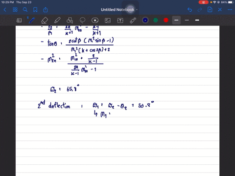 SOLVED:For the same upstream conditions as in Problem 12.1, calculate ...