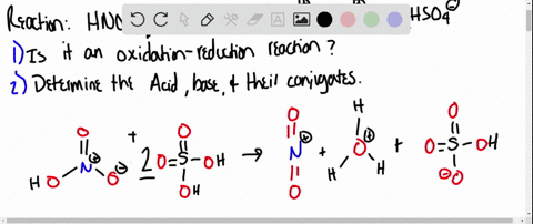 sulfuric-acid-reacts-with-nitric-acid-as-shown-below-mathrmhno_3a-q2-mathrmh_2-mathrmso_4a-q-rightar