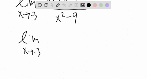 find-the-limit-if-it-exists-lim-_x-rightarrow-3-fracx2x-6x2-9