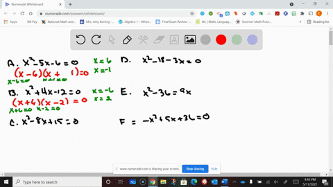 solve-for-x-a-x2-5-x-60-b-x24-x-120-c-x2-8-x150-d-x2-18-3-x0-e-x2-369-x-f-x25-x360