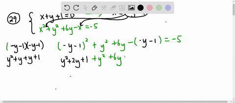 in-problems-25-54-solve-each-system-use-any-method-you-wish-29-leftbeginarrayrxy10-x2y26-y-x-5endarr