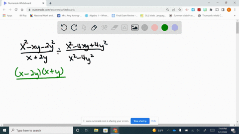 multiply-or-divide-as-indicated-fracx2-x-y-2-y2x2-y-div-fracx2-4-x-y4-y2x2-4-y2