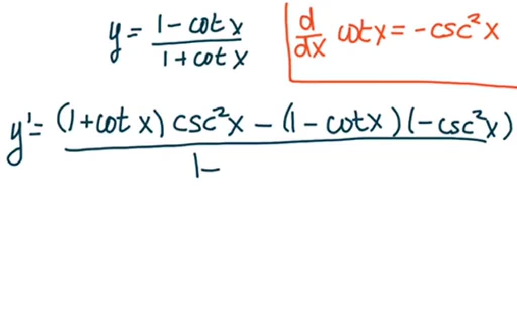 Solved For The Following Exercises Find Frac D