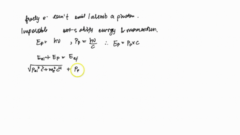 verify-that-a-freely-moving-electron-cannot-spontaneously-emit-or-absorb-a-photon
