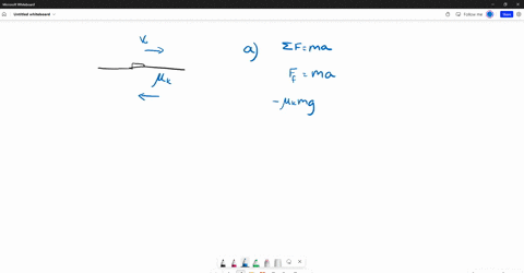 a-hockey-puck-struck-by-a-hockey-stick-is-given-an-initial-speed-v_0-in-the-positive-x-direction-t-2