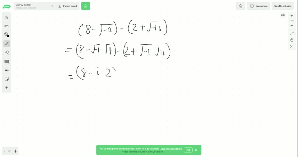 Simplify sqrt 16 