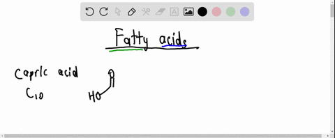 SOLVED:Why are aliphatic carboxylic acids sometimes called fatty acids ...