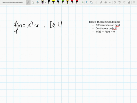 show-that-f-satisfics-the-conditions-of-rolles-theorem-on-the-indicated-interval-and-find-all-number