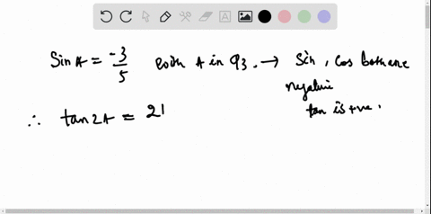 let-sin-a-frac35-with-a-in-qiii-and-find-the-following-tan-2-a