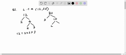 find least common multiple of 3 numbers