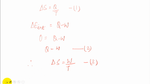 an-ideal-gas-at-300-mathrmk-is-compressed-isothermally-to-one-fifth-its-original-volume-determine-th
