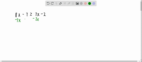 solve-and-write-the-answer-in-interval-notation-8-x-7-geq-7-x-2