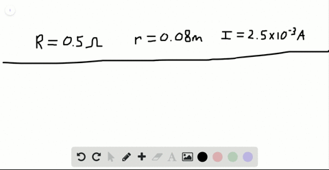 a-circular-loop-of-wire-of-resistance-r0500-omega-and-radius-r800-mathrmcm-is-in-a-uniform-magnetic-