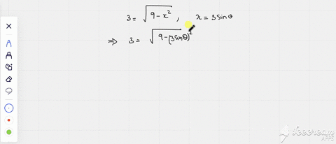 use-the-trigonometric-substitution-to-write-the-algebraic-equation-as-a-trigonometric-equation-of-th