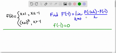 find-fprimec-if-it-exists-fxleftbeginarrayrlrl-x1-x-leq-1-x12-x-1-endarray-quad-c-1right