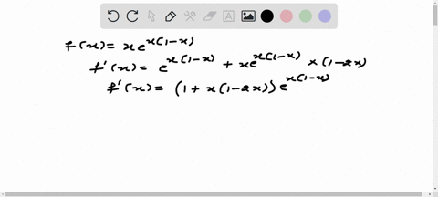 find-the-interval-of-increasing-and-decreasing-for-the-function-fxx-ex1-x