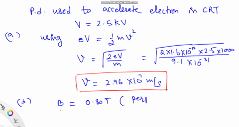 electrons-in-an-old-televisions-crt-see-sec-165-are-accelerated-from-rest-by-an-electric-field-throu