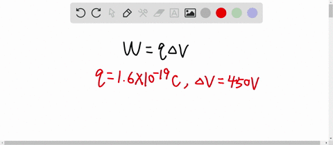 an-electron-is-moved-through-an-electric-potential-difference-of-450-mathrmv-how-much-work-is-done-o
