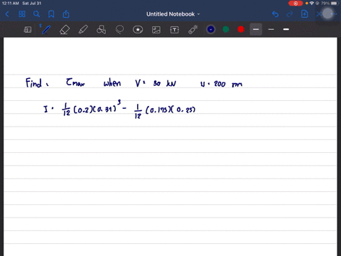 if-the-wide-flange-beam-is-subjected-to-a-shear-of-v30-mathrmkn-determine-the-maximum-shear-stress-i
