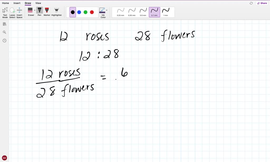 solved-express-each-ratio-as-a-fraction-in-simplest-form-12-roses-out