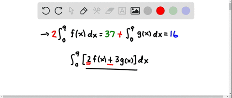 if-displaystyle-int9_0-fx-dx-37-and-displaystyle-int9_0-gx-dx-16-find-int9_0-bigl-2fx-3gx-bigr-dx