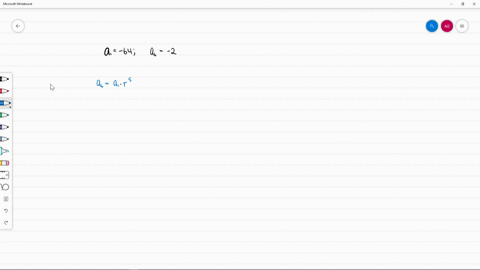 write-the-first-four-terms-of-the-geometric-sequence-if-its-first-term-is-64-and-its-sixth-term-is-2