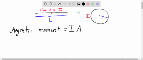 a-wire-of-length-l-mathrmm-carrying-a-current-i-amp-is-bent-in-the-form-of-a-circle-the-magnitude-of