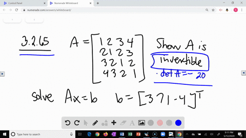use-the-determinant-to-show-that-aleftbeginarrayllll-1-2-3-4-2-1-2-3-3-2-1-2-4-3-2-1-endarrayright-i
