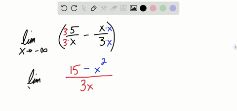 find-the-limit-lim-_x-rightarrow-inftyleftfrac5x-fracx3right