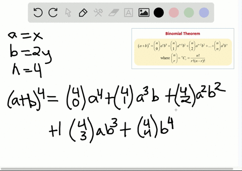21-24-use-the-binomial-theorem-to-expand-the-expression-x2-y4