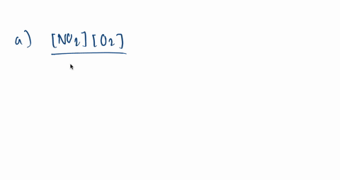 write-the-equilibrium-expression-for-each-of-the-following-reactions-a-mathrmnogmathrmo_3g-rightleft