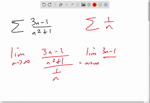 use-the-limit-comparison-test-to-determine-convergence-or-divergence-of-the-series-sum_n1infty-frac3