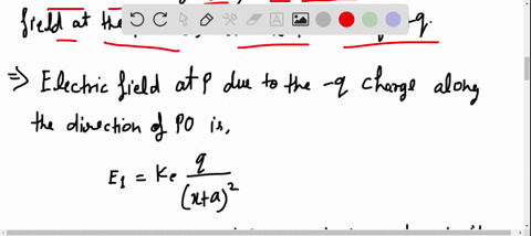 consider-the-electric-dipole-shown-in-figure-mathrmp-2222-show-that-the-electric-field-at-a-distant-
