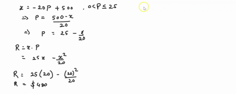 maximizing-revenue-the-price-p-in-dollars-and-the-quantity-x-sold-of-a-certain-product-obey-the-de-4