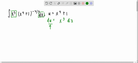 use-the-given-substitution-to-evaluate-the-indicated-integral-int-x3leftx41right-2-3-d-x-ux41
