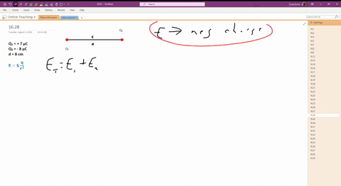 ii-what-are-the-magnitude-and-direction-of-the-electric-field-at-a-point-midway-between-a-80mu-mathr