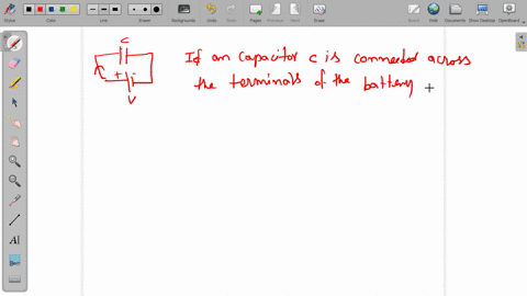 when-a-capacitor-is-connected-to-a-battery-then-a-no-current-flows-in-the-circuit-at-all-b-the-curre