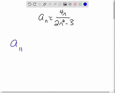 find-the-indicated-term-of-the-sequence-beginaligneda_nfrac4-n2-n2-3a_11text_____endaligned
