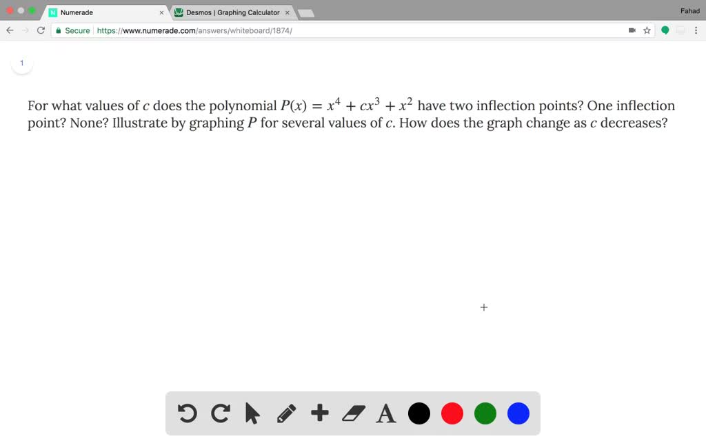 Solved For What Values Of C Does The Polynomial P