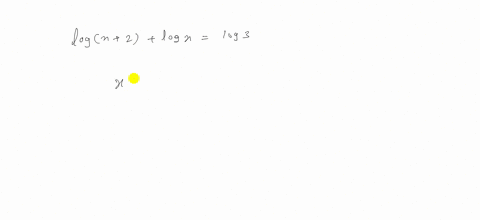 54-solve-the-logarithmic-equation-log-x2log-xlog-3