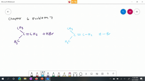 reaction-of-hbr-with-2-methylpropene-yields-2-bromo-2-methylpropane-what-is-the-structure-of-the-car