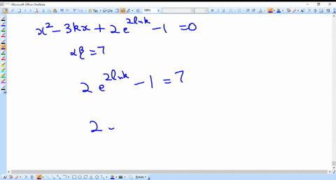 if-the-product-of-the-roots-of-the-equation-x2-3-k-x-2-e2-ln-k-10-is-7-then-for-real-roots-the-value