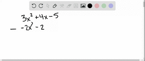 subtract-beginarrayr-3-x24-x-5-left-2-x2-2-x3right-hline-endarray