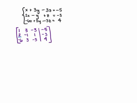 use-matrices-to-solve-the-system-leftbeginaligned-x3-y-3-z-5-2-x-yz-3-6-x3-y-3-z-4-endalignedright